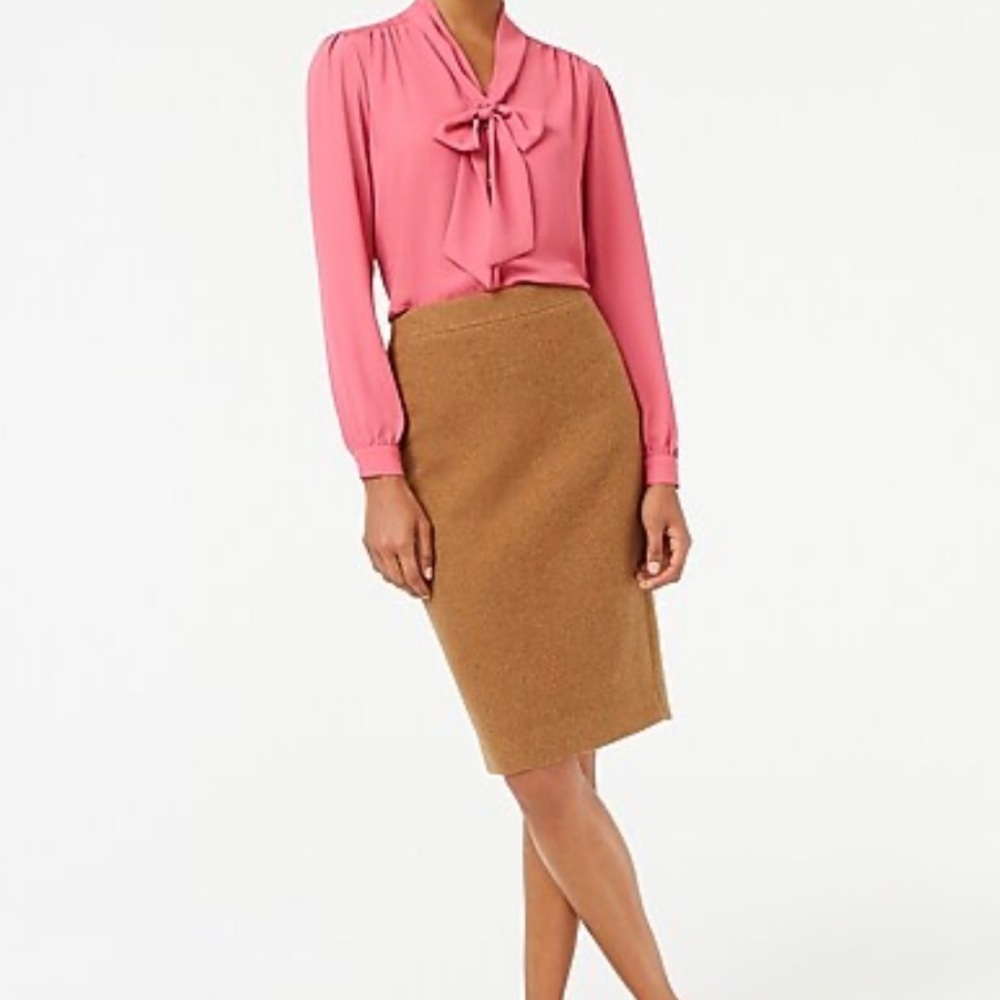 J.crew wool pencil skirt